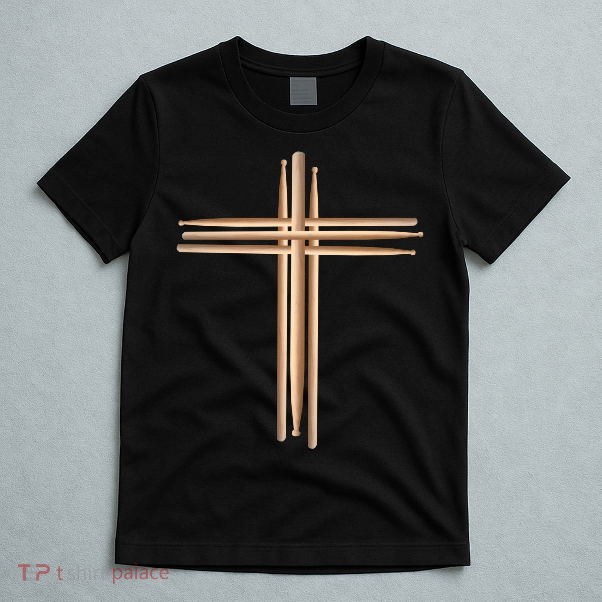 Drumsticks Cross T-Shirt