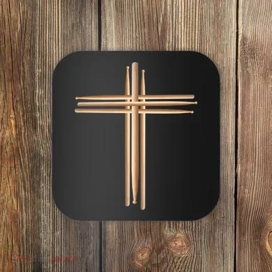 Drumsticks Cross Coaster
