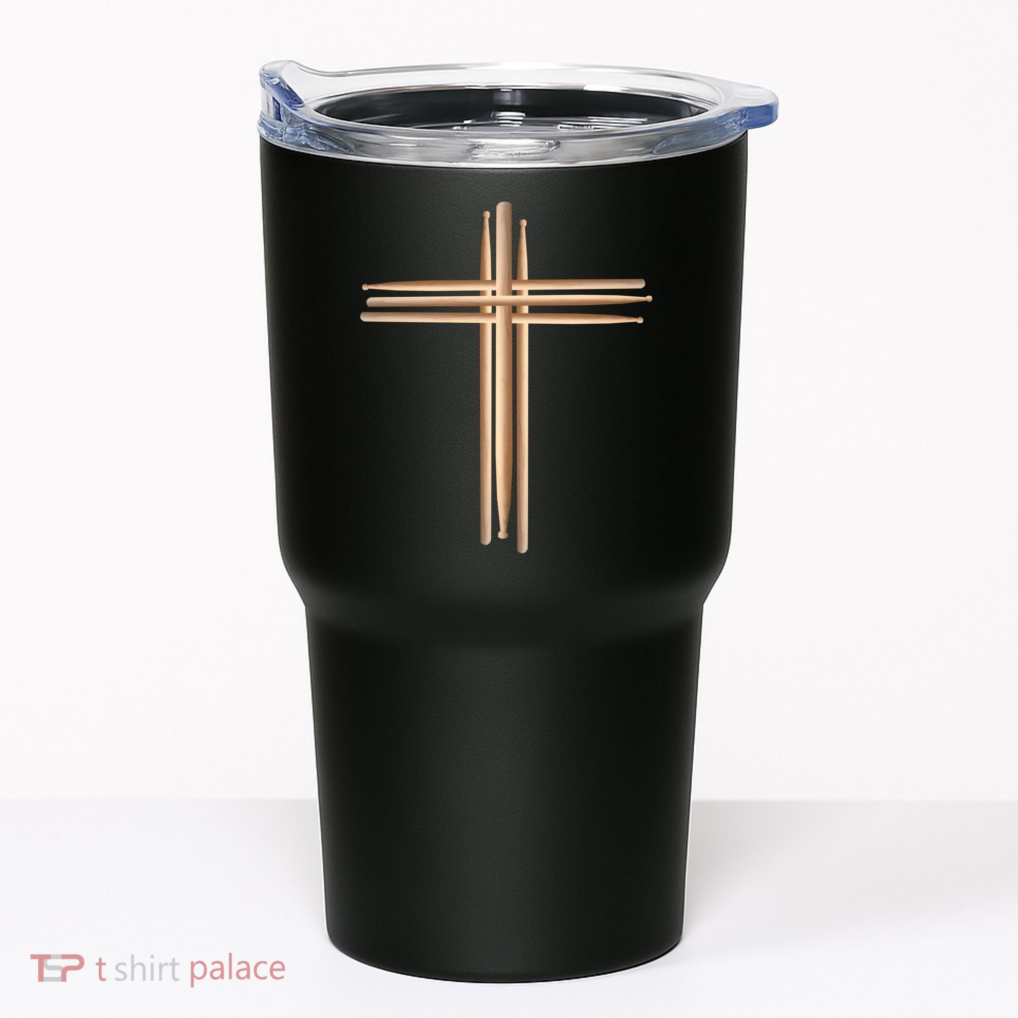 Drumsticks Cross Tumbler
