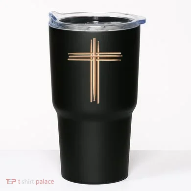 Drumsticks Cross Tumbler