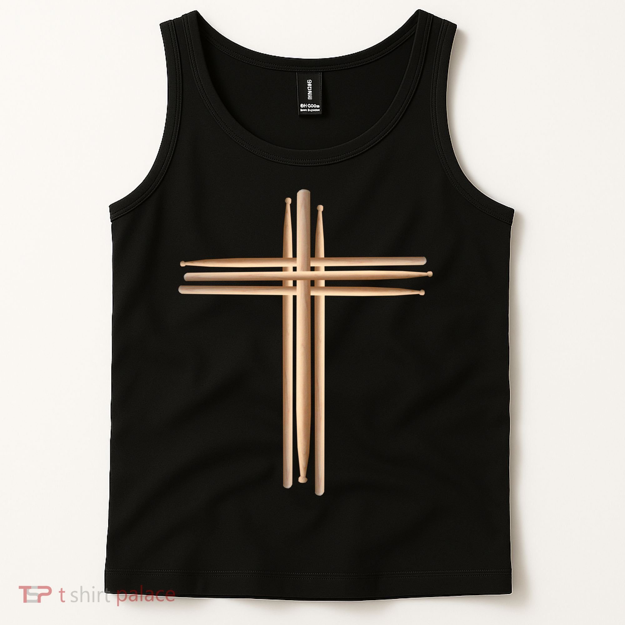 Drumsticks Cross Tank Top