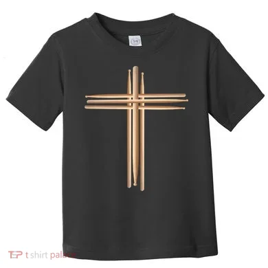 Drumsticks Cross Toddler T-Shirt