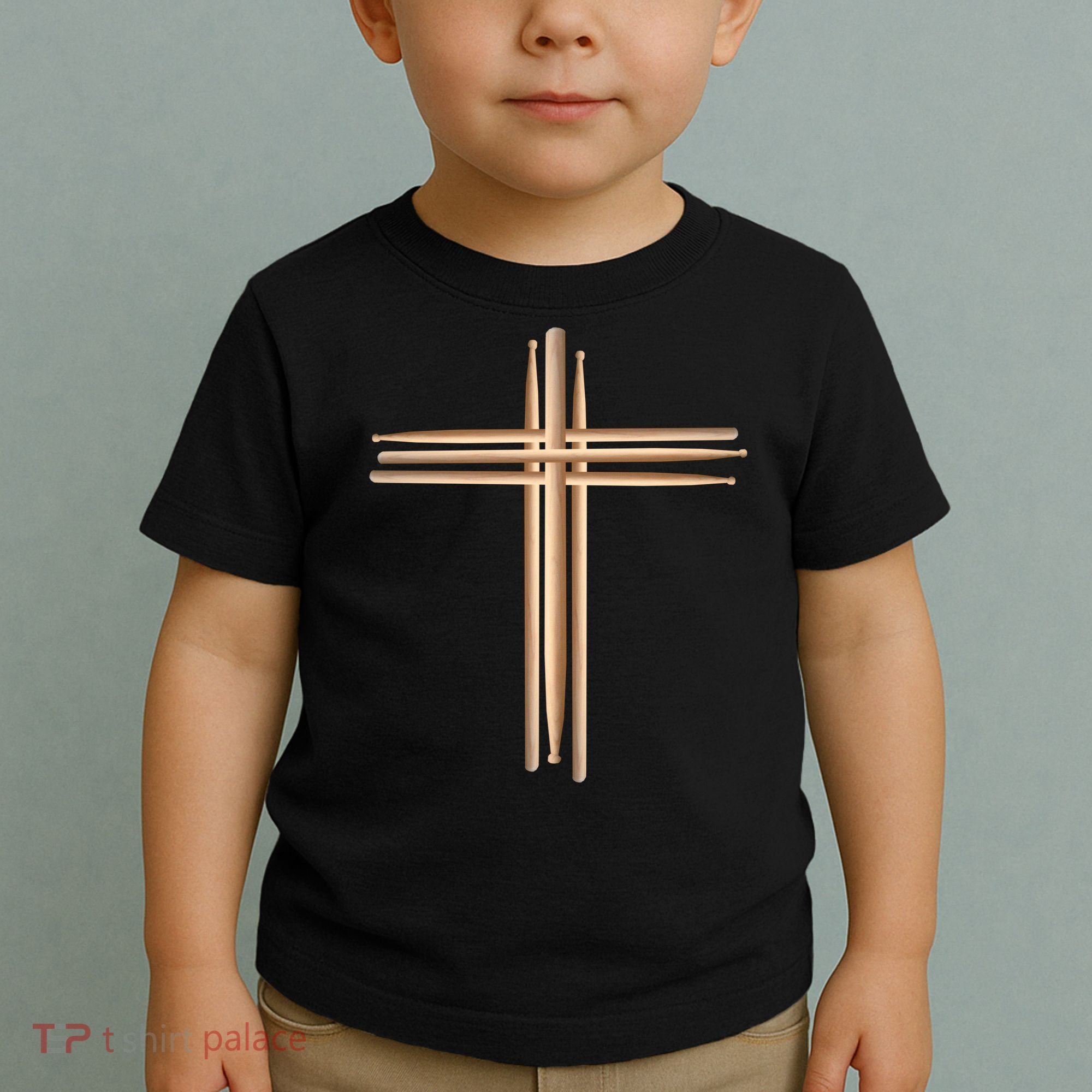 Drumsticks Cross Toddler T-Shirt