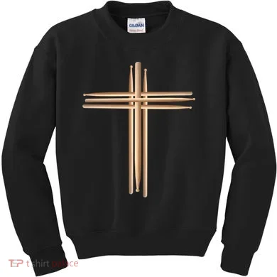 Drumsticks Cross Kids Sweatshirt