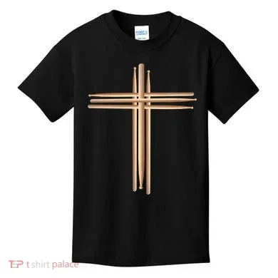 Drumsticks Cross Kids T-Shirt