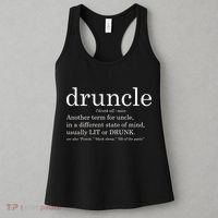 Druncle Another Term For Uncle Usually Lit Women's Tank Top thumb 3