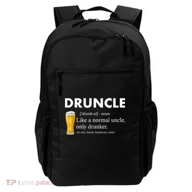 Druncle Funny Uncle Definition See Also Funcle Backpack