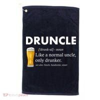 Druncle Funny Uncle Definition See Also Funcle Golf Towel thumb 0