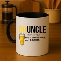 Druncle Like a Normal Uncle Only Drunker Coffee Mug thumb 4