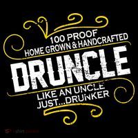 Druncle Like A Uncle Just Drunker Button thumb 1