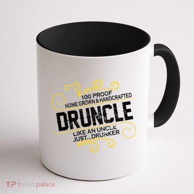 Druncle Like A Uncle Just Drunker Coffee Mug back