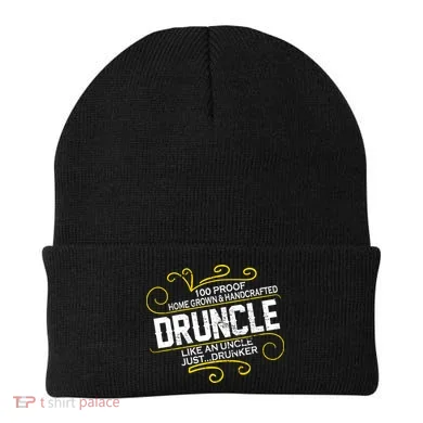 Druncle Like A Uncle Just Drunker Beanie