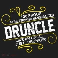 Druncle Like A Uncle Just Drunker Beanie thumb 2