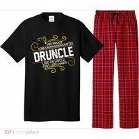 Druncle Like A Uncle Just Drunker Pajama Set thumb 0