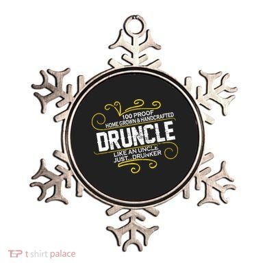 Druncle Like A Uncle Just Drunker Ornament