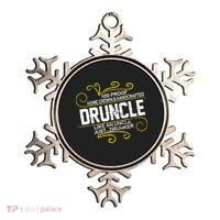 Druncle Like A Uncle Just Drunker Ornament thumb 0