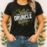 Druncle Like A Uncle Just Drunker Women's T-Shirt thumb 2