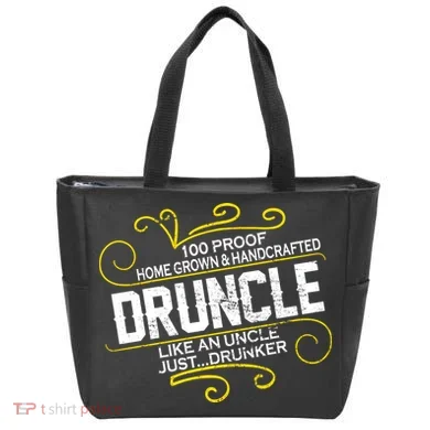 Druncle Like A Uncle Just Drunker Tote Bag