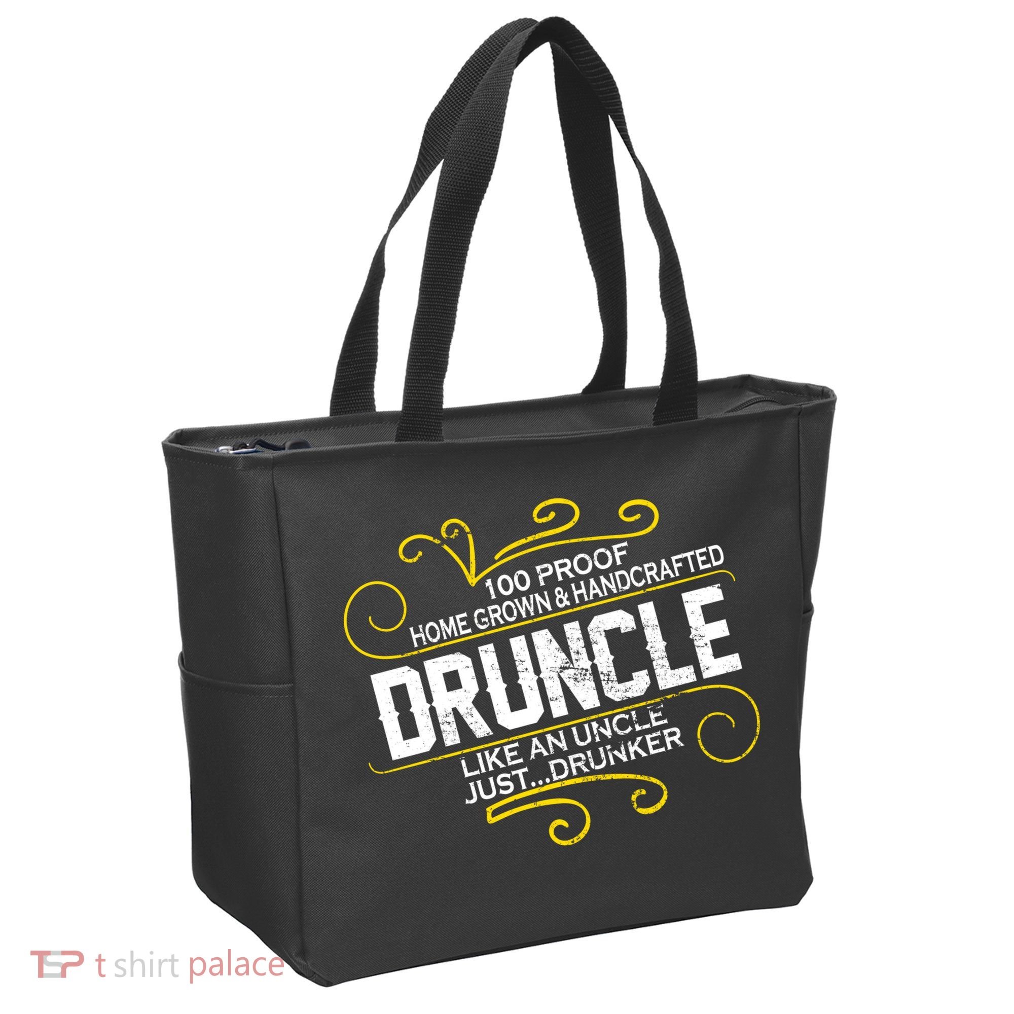 Druncle Like A Uncle Just Drunker Bag