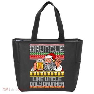 Druncle Like Uncle Only Drunker Ugly Christmas Bag