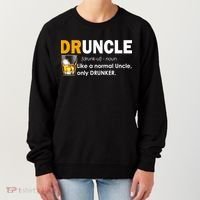 Druncle Normal Uncle Only Drunker Whiskey Women's Sweatshirt thumb 0