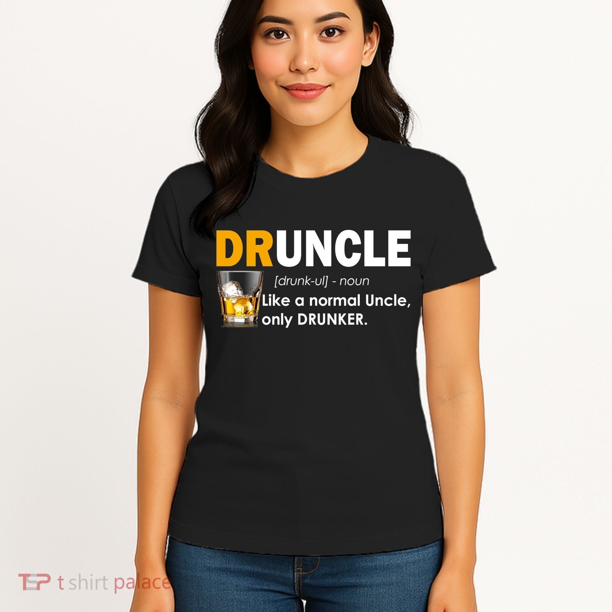 Druncle Normal Uncle Only Drunker Whiskey Women's T-Shirt