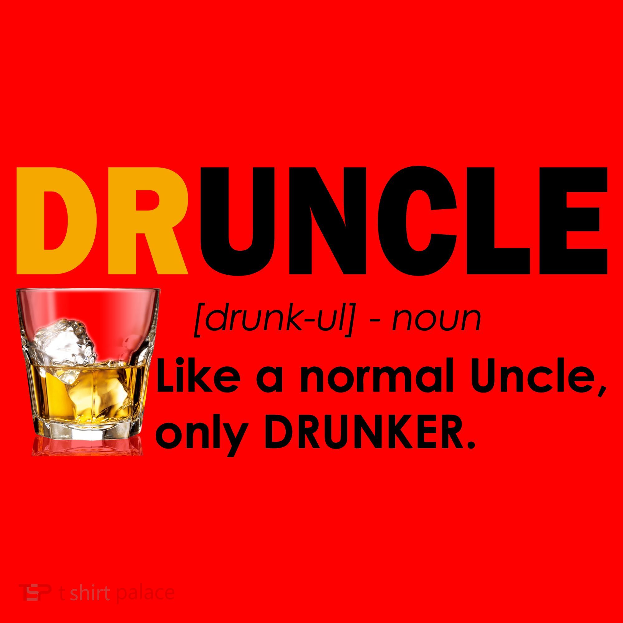Druncle Normal Uncle Only Drunker Whiskey Santa Hat