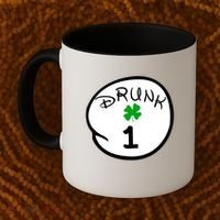 Drunk 1 2 3 4 5 Clover Personalized St Patrick's Day Coffee Mug thumb 2