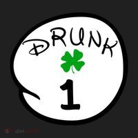 Drunk 1 2 3 4 5 Clover Personalized St Patrick's Day Beanie thumb 2