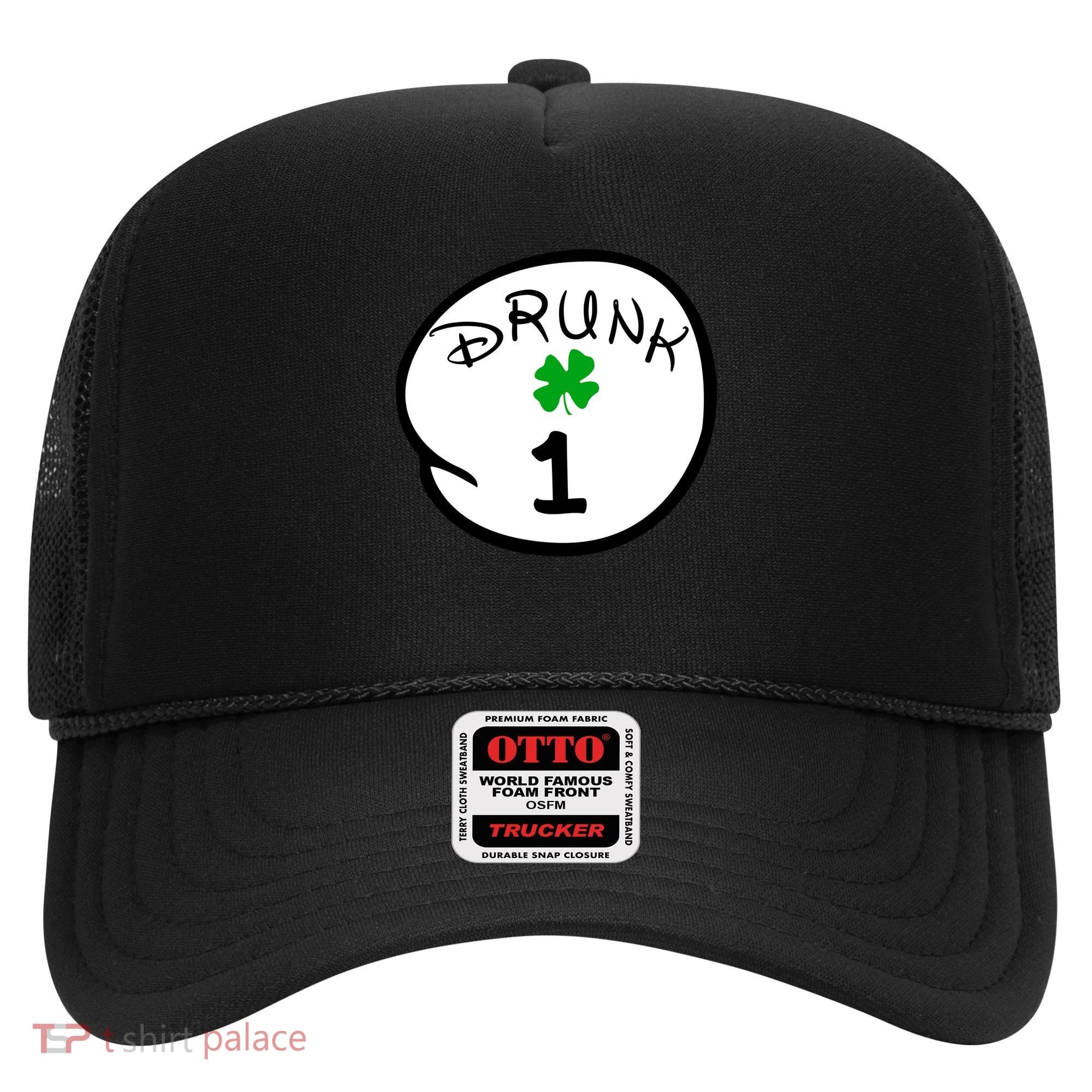 Drunk 1 2 3 4 5 Clover Personalized St Patrick's Day Hat