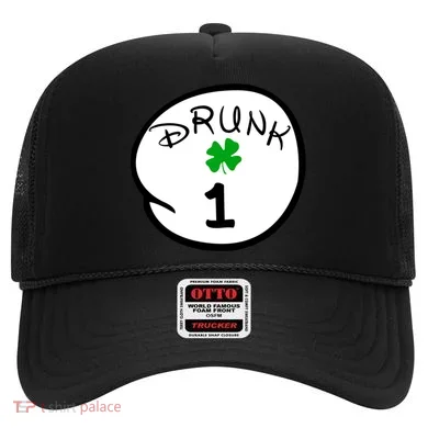Drunk 1 2 3 4 5 Clover Personalized St Patrick's Day Hat