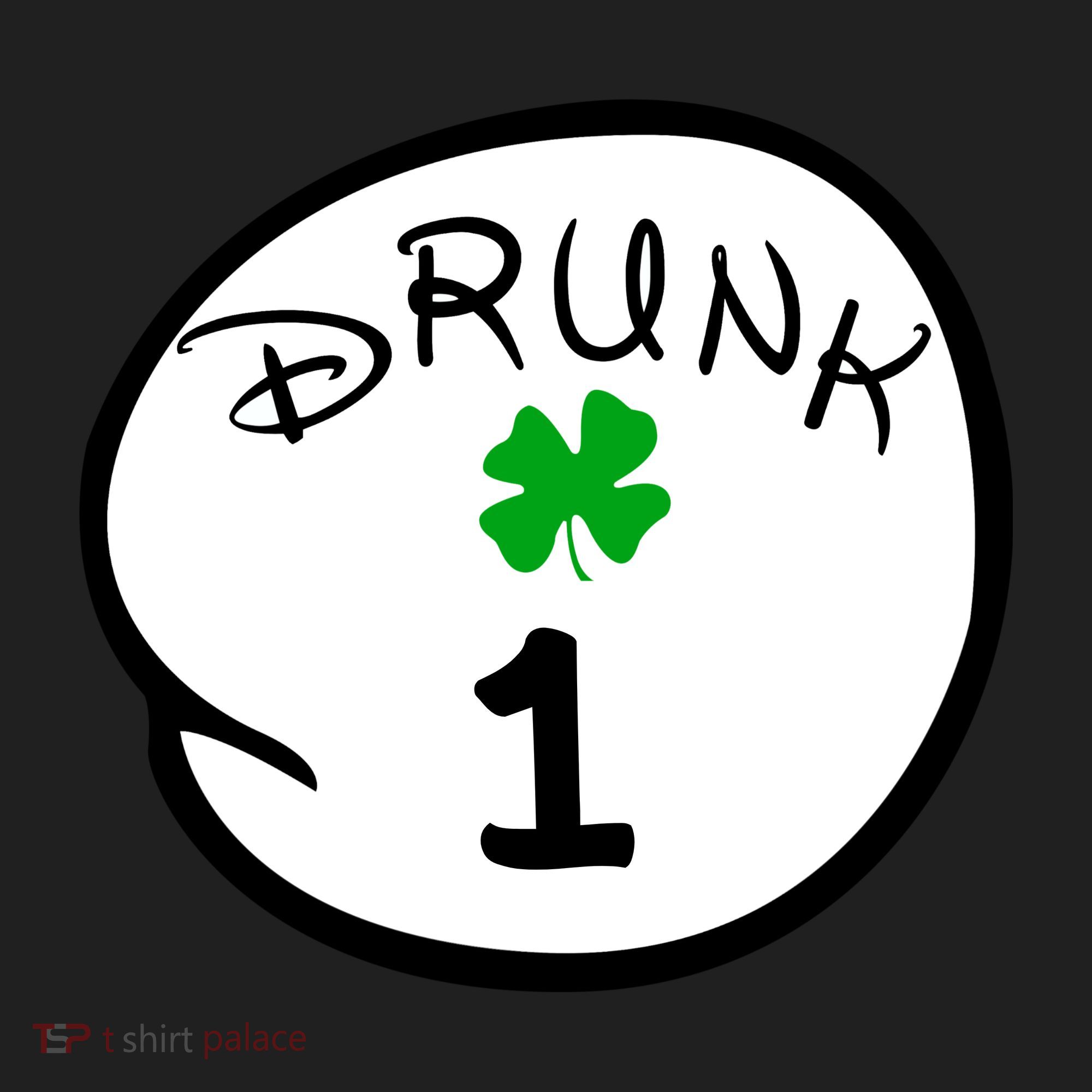 Drunk 1 2 3 4 5 Clover Personalized St Patrick's Day Hat