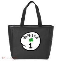 Drunk 1 2 3 4 5 Clover Personalized St Patrick's Day Tote Bag thumb 0