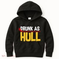 Drunk As Hull Kids Hoodie thumb 0
