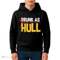 Drunk As Hull Kids Hoodie thumb 4