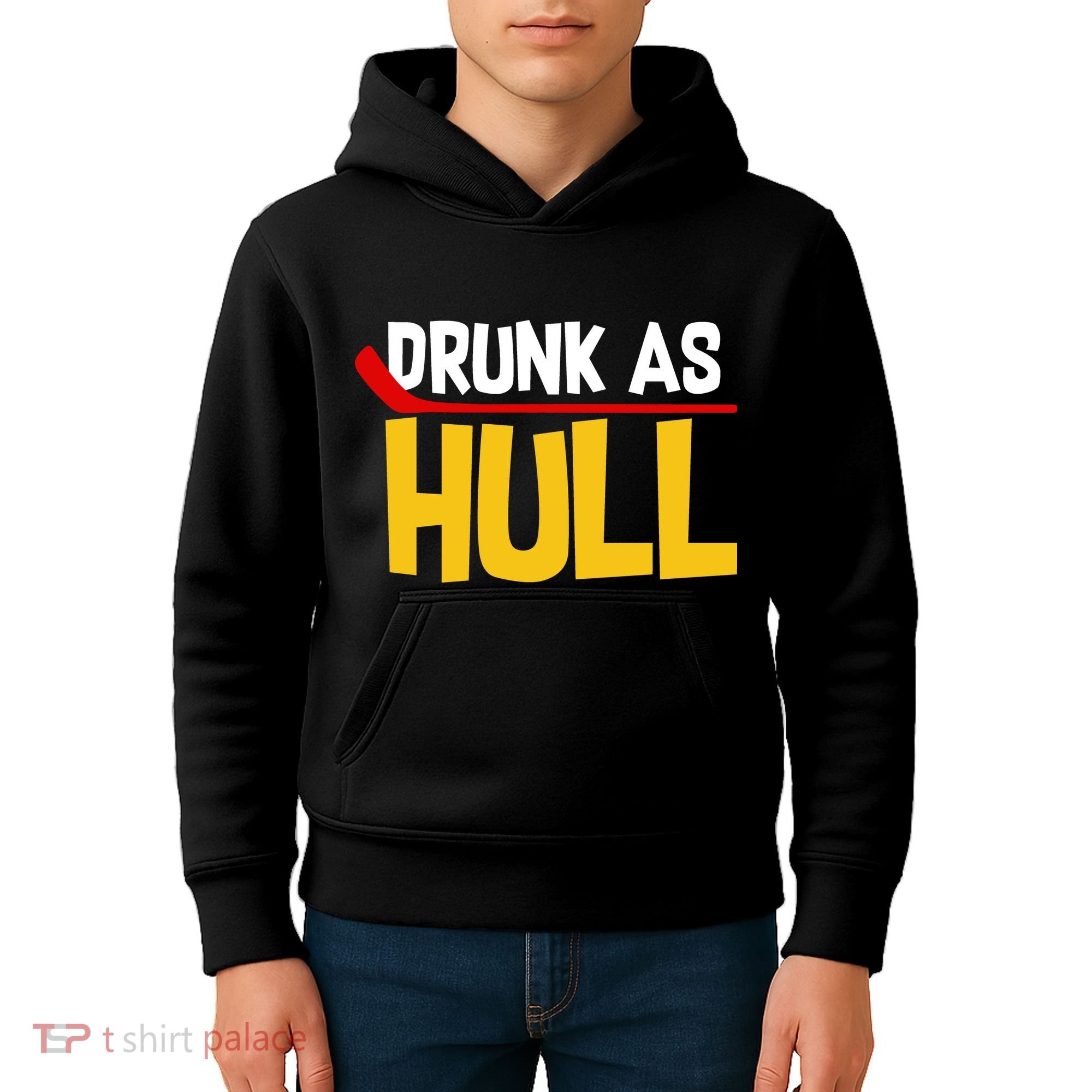 Drunk As Hull Kids Hoodie
