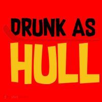 Drunk As Hull Santa Hat thumb 1