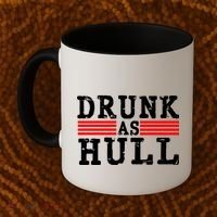 Drunk As Hull Funny Hockey Coffee Mug thumb 2