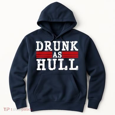 Drunk As Hull Funny Hockey Hoodie