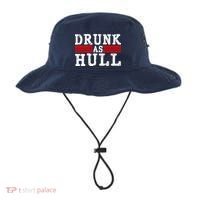 Drunk As Hull Funny Hockey Bucket Hat thumb 0