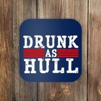 Drunk As Hull Funny Hockey Coaster thumb 0
