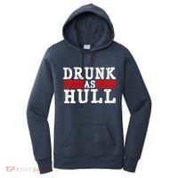 Drunk As Hull Funny Hockey Women's Hoodie thumb 0