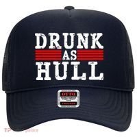 Drunk As Hull Funny Hockey Hat thumb 0