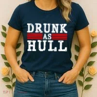Drunk As Hull Funny Hockey Women's T-Shirt thumb 2