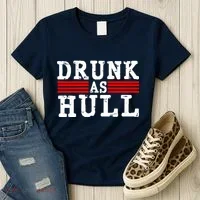 Drunk As Hull Funny Hockey Women's T-Shirt thumb 3