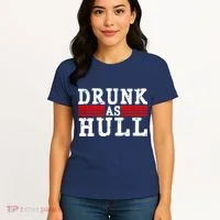 Drunk As Hull Funny Hockey Women's T-Shirt thumb 4