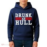 Drunk As Hull Funny Hockey Kids Hoodie thumb 4