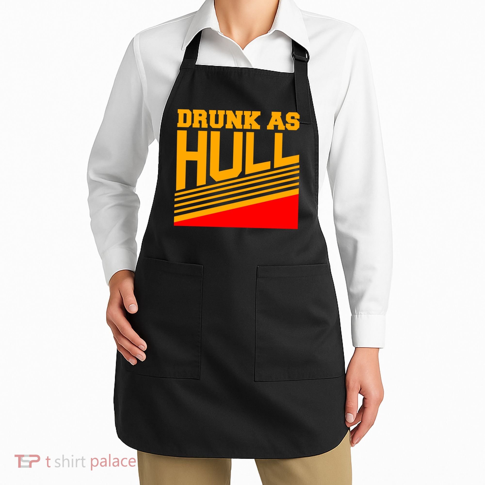 Drunk As Hull Logo Apron