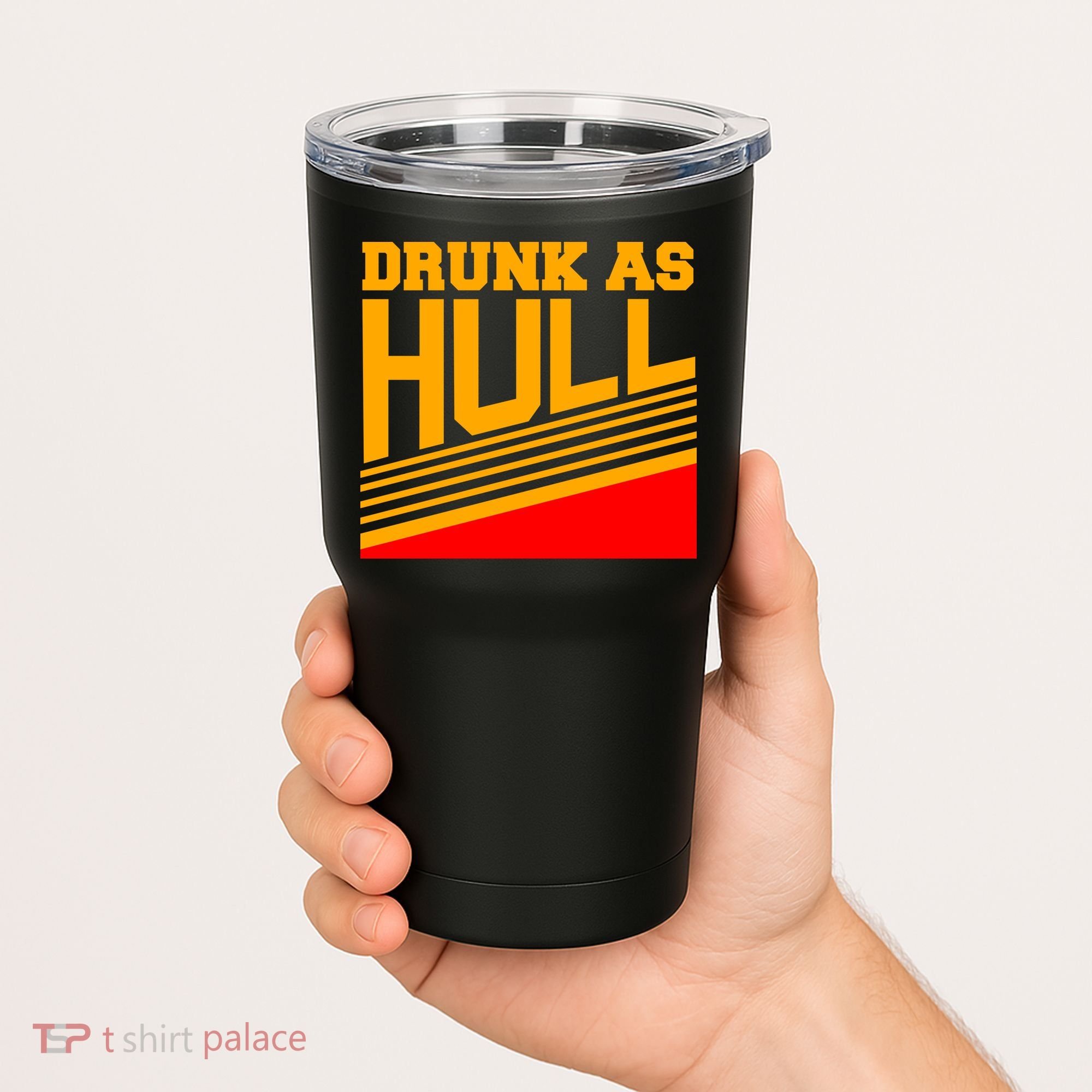 Drunk As Hull Logo Tumbler