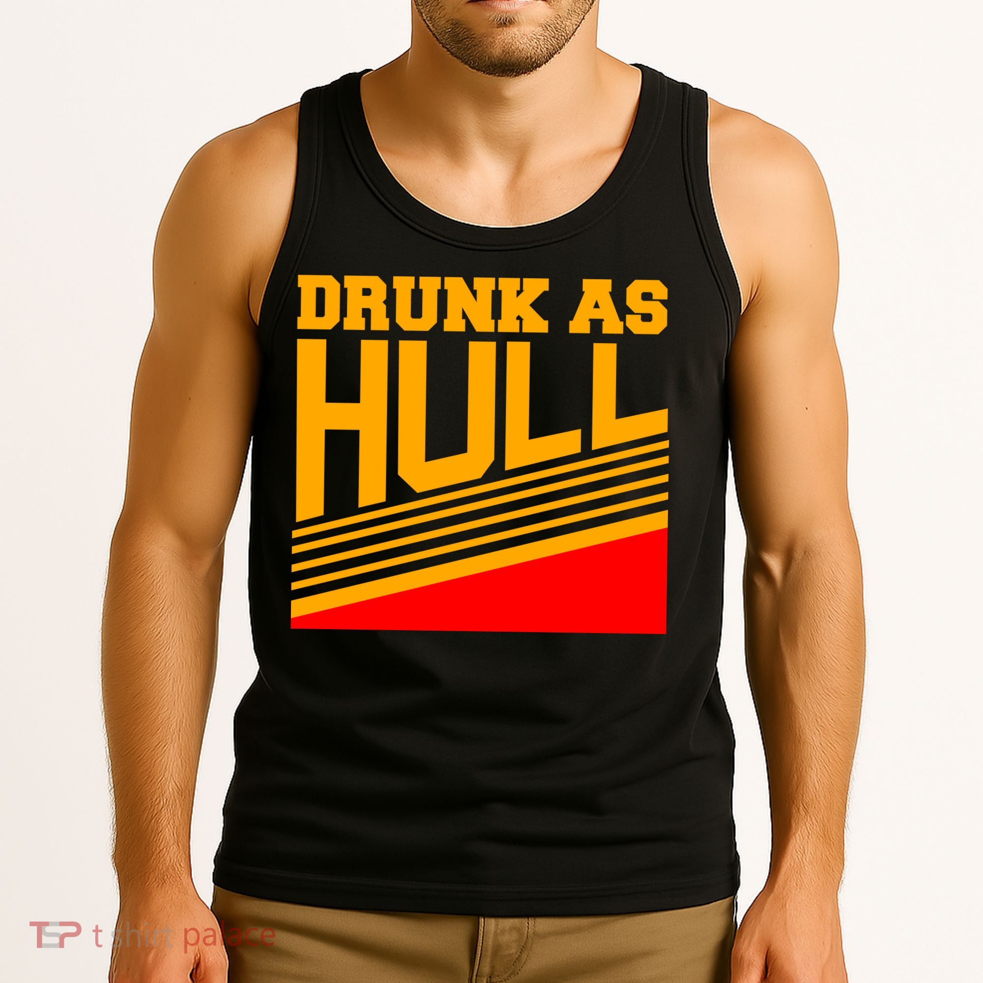 Drunk As Hull Logo Tank Top